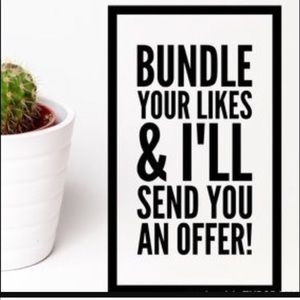 💋 BUNDLE YOUR LIKES FOR A SPECIAL OFFER!